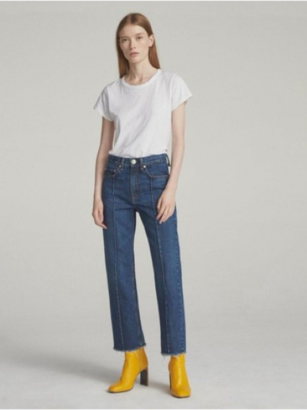 Rag and bone Dagmar ankle straight jeans